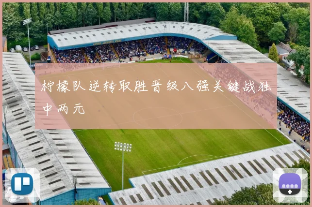 柠檬队逆转取胜晋级八强关键战独中两元